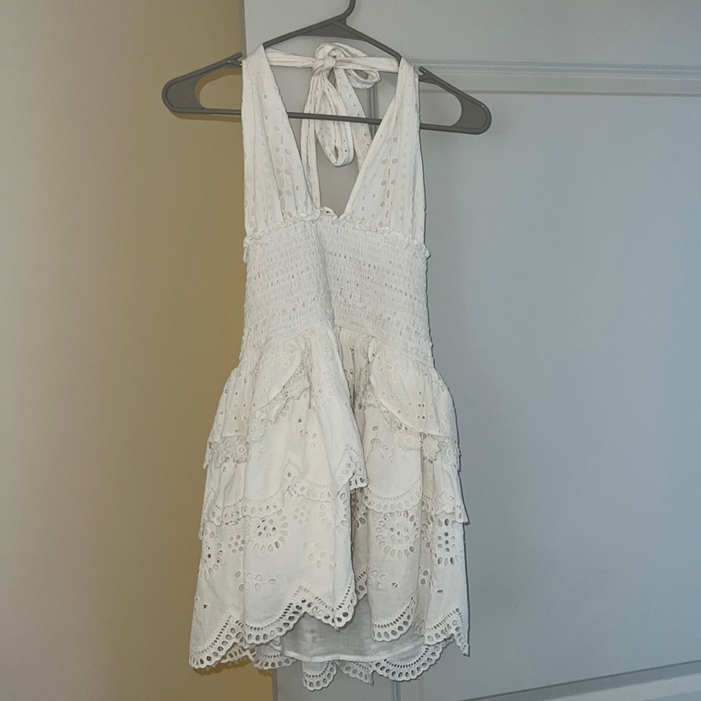Loveshackfancy deanna halter dress worn a few times